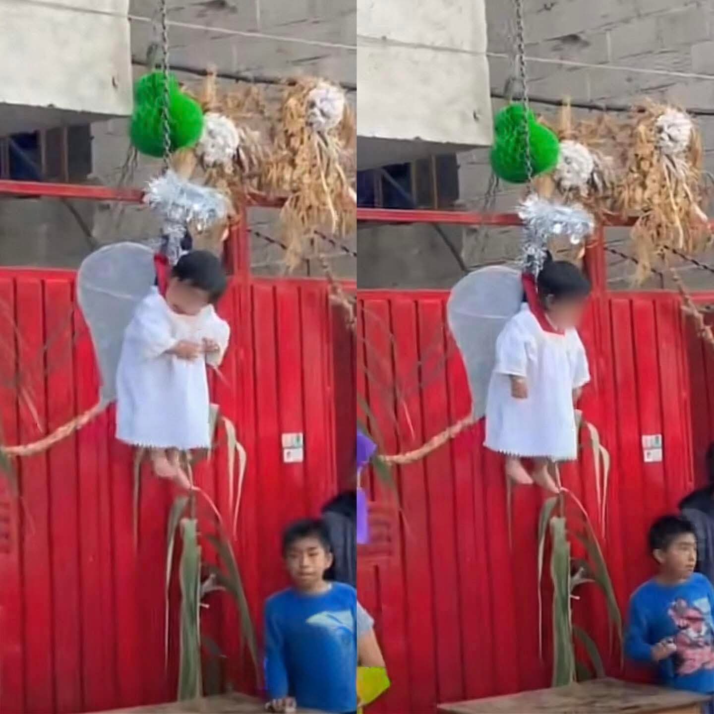 ¿Tradición o imposición? "Angelito" de Viacrucis genera polémica en San Pablo del Monte