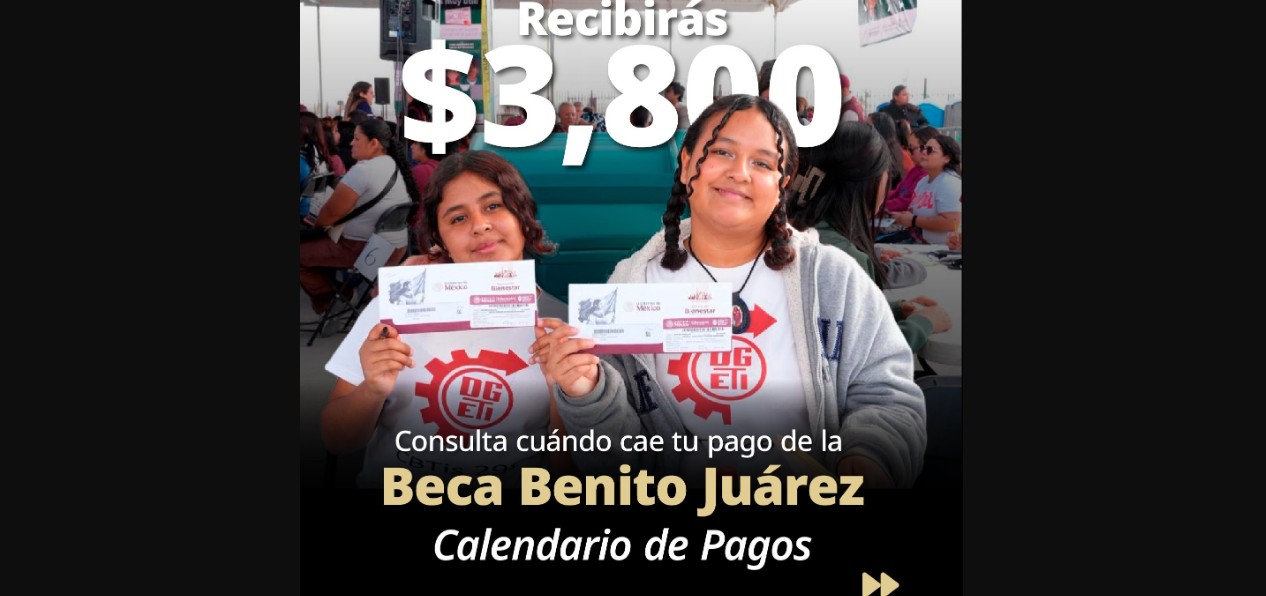 Fechas oficiales del pago doble de la beca