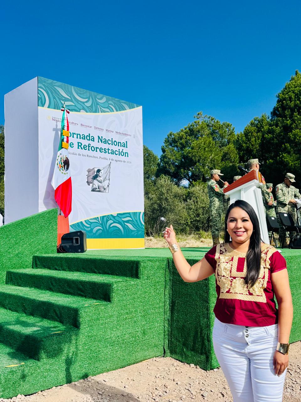 Desde el Izta-Popo, Tonantzin Fernández cierra filas con Claudia Sheinbaum