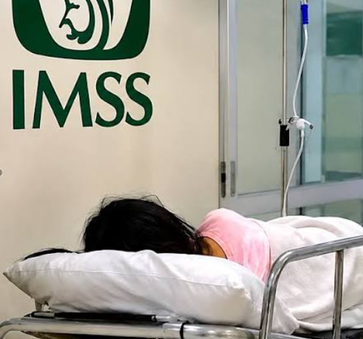 Niña de 11 años recibe atención médica en un hospital del IMSS en Matamoros.