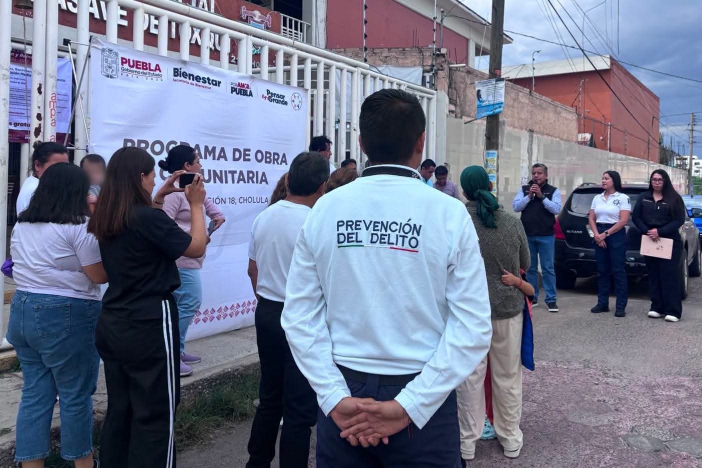 Refuerzan prevención del delito con instalación de alarmas vecinales en San Pedro Cholula