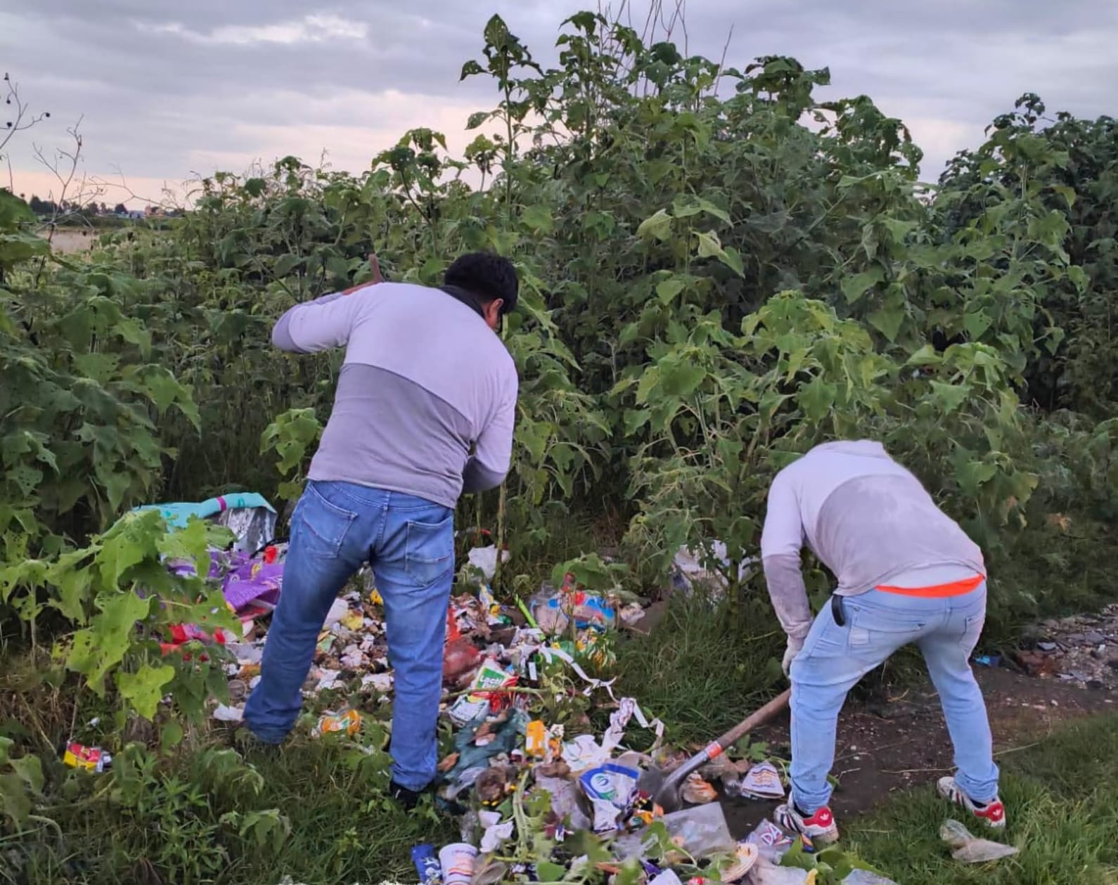 OOSL retiran residuos y recuperan espacio público en La Magdalena