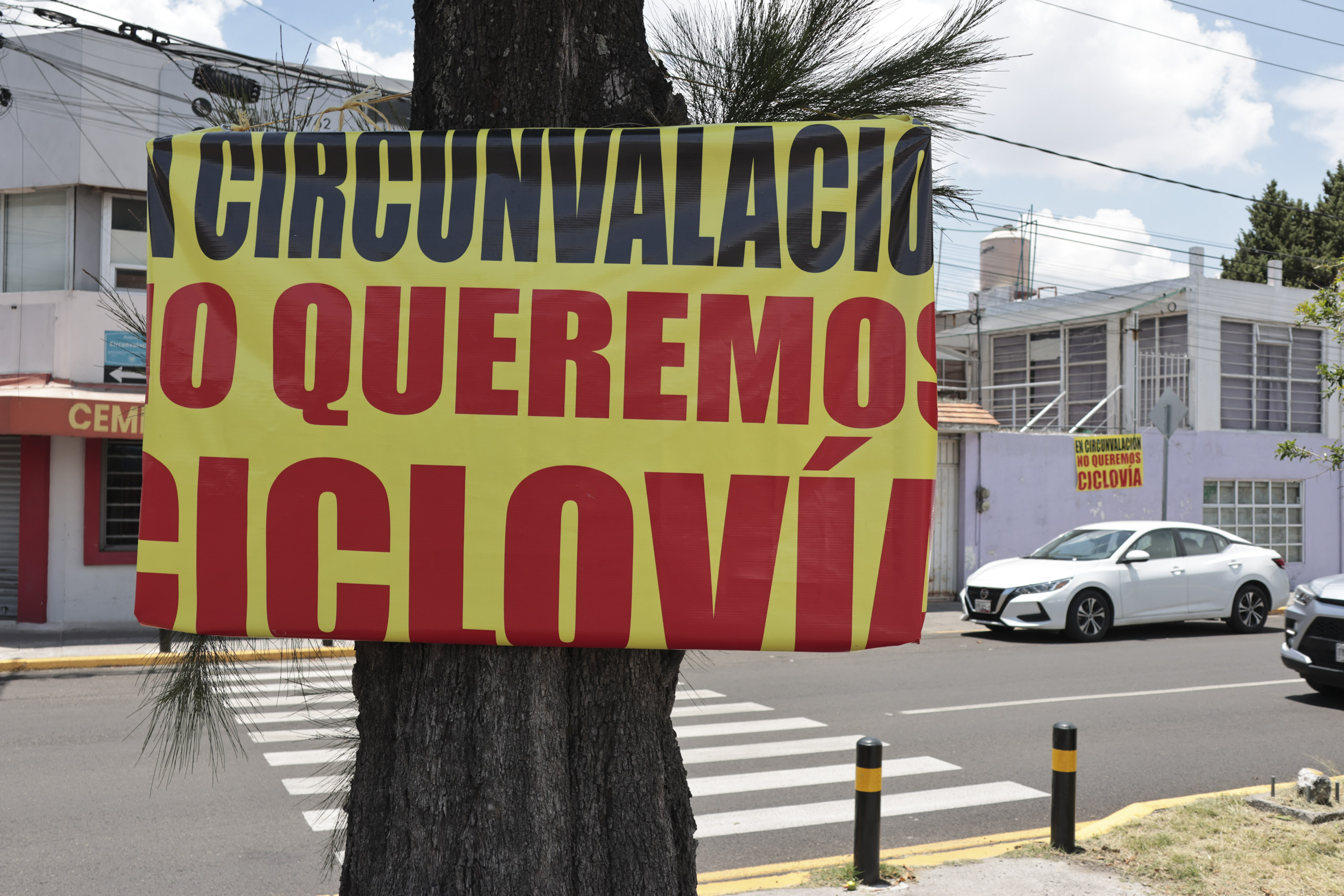 Vecinos de San Manuel vuelven a rechazar ciclovía en Circunvalación