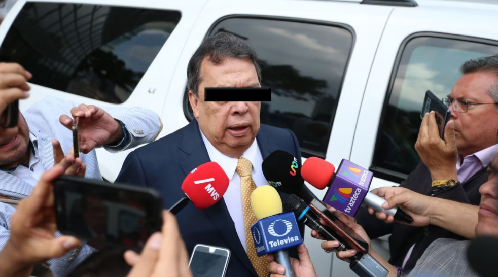 Ángel Aguirre durante una audiencia judicial por el caso Ayotzinapa.