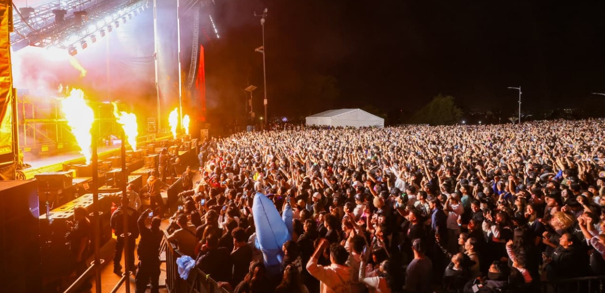 DJ Snake durante el Festival Frecuencias en Puebla
