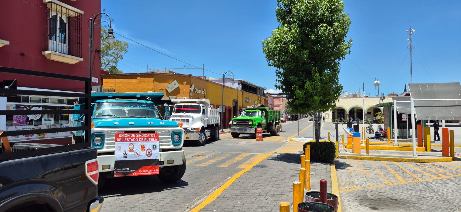 Acuerdan liberar vialidades tras jornada de bloqueos en San Pedro Cholula
