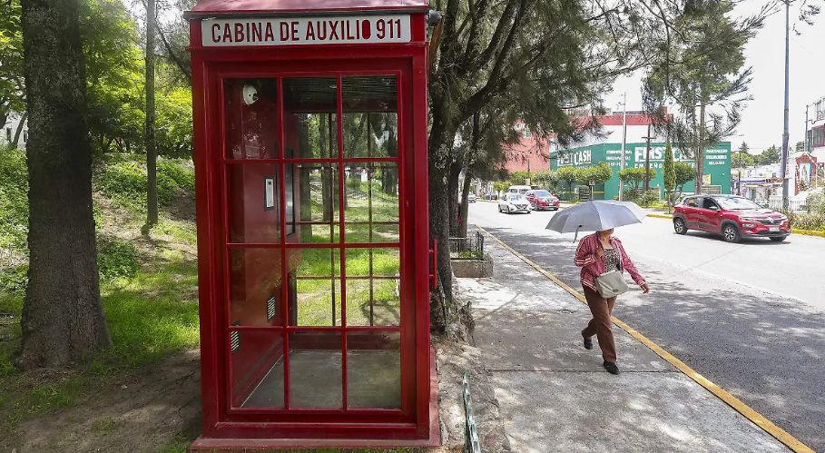 Cabina de Auxilio 911 en Tlaxcala