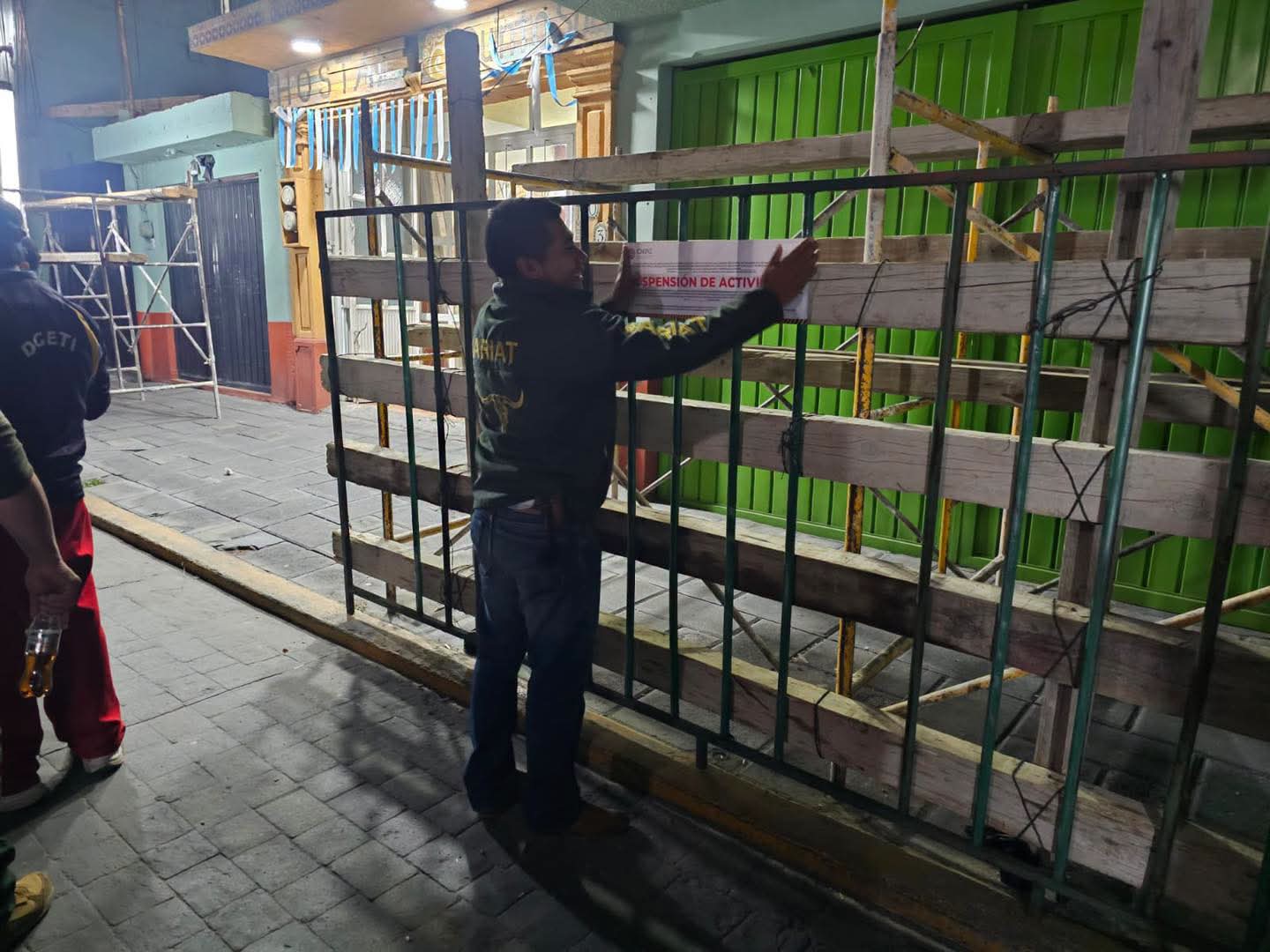 Despliegan operativo nocturno de supervisión rumbo a la Huamantlada 2026