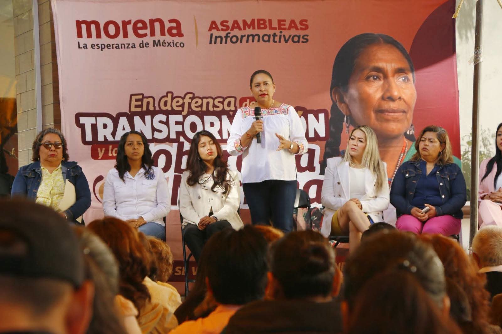 Ana Lilia Rivera refrenda respaldo a Claudia Sheinbaum y llama a la unidad frente a descalificaciones