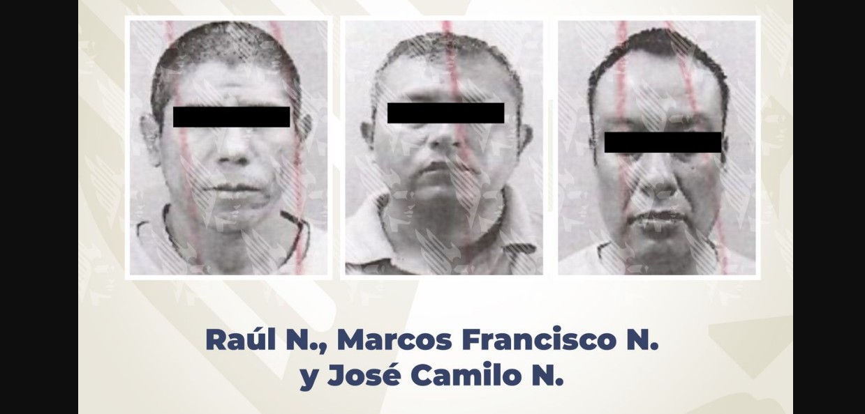 Agentes de la FGE Puebla durante operativo de investigación