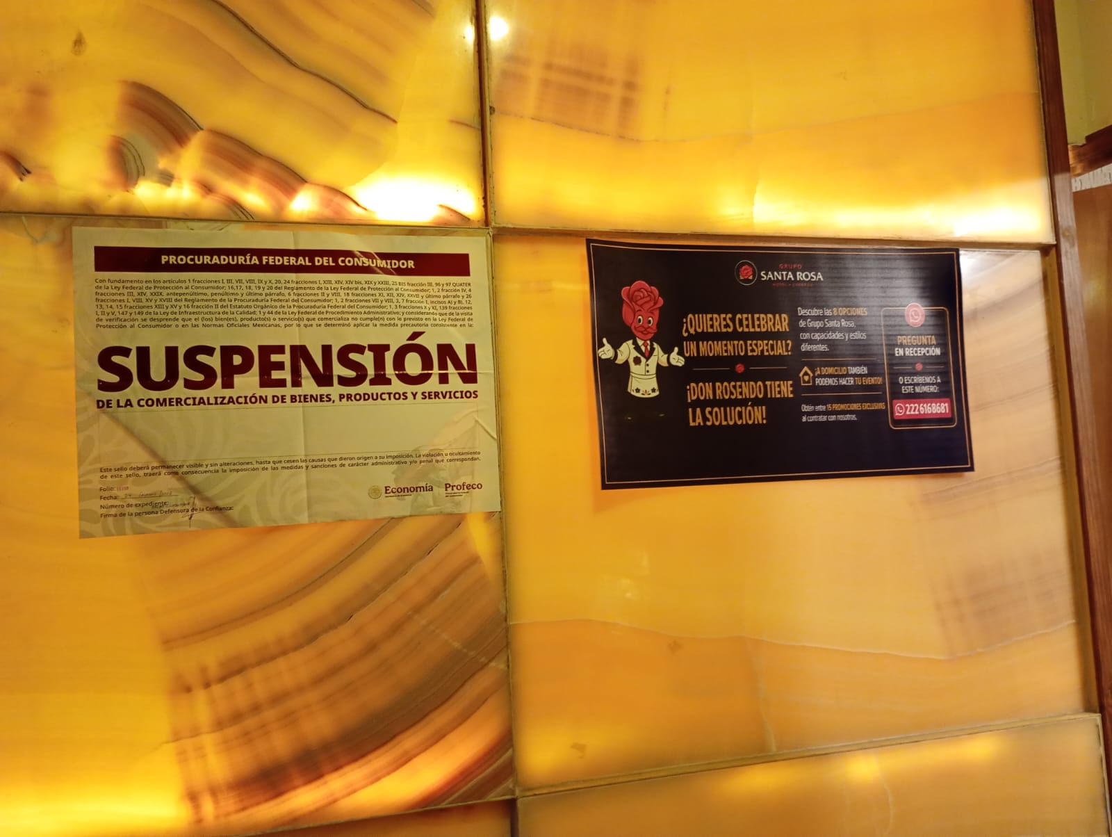 Profeco suspende operaciones de hotel en San Pedro Cholula por incumplir normas al consumidor