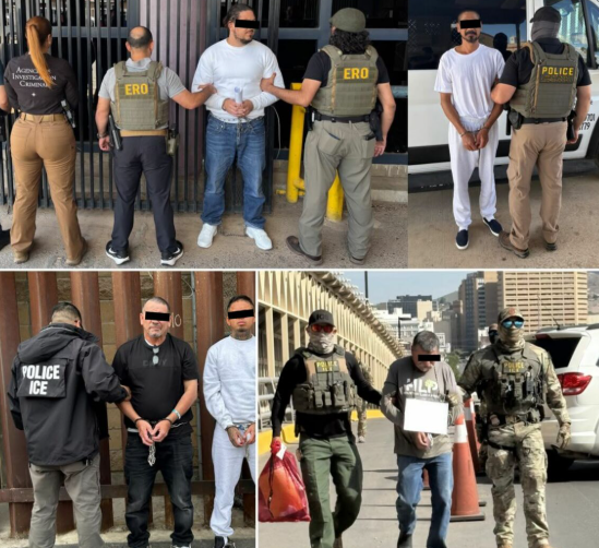 Ronald Johnson informa sobre la entrega de 10 fugitivos a México.