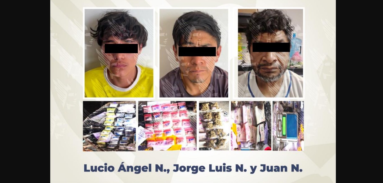 Operativo de seguridad en un inmueble de Atlixco