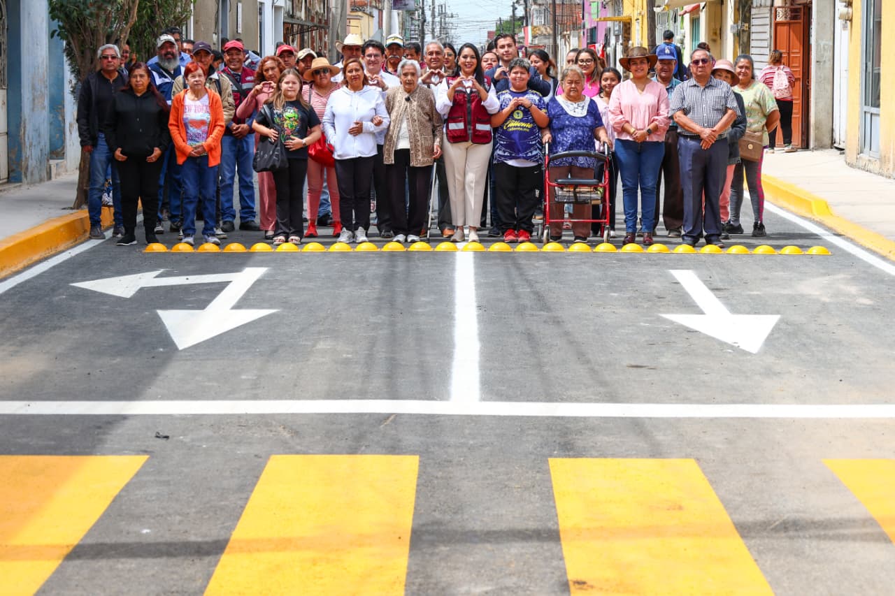 Con más obra pública, Tonantzin Fernández transforma la imagen urbana de San Pedro Cholula