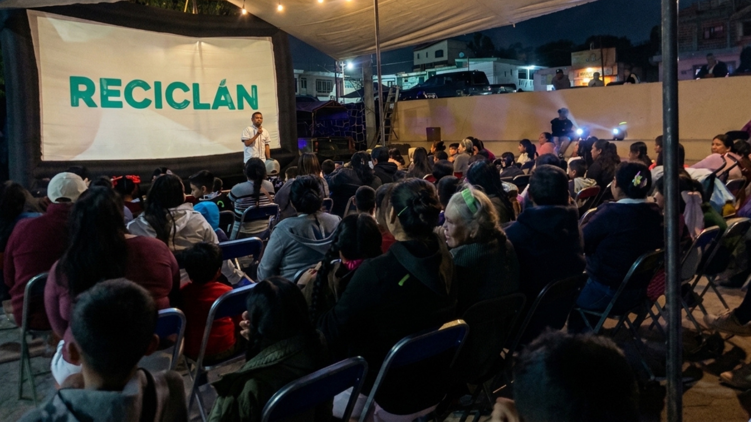 Lleva Reciclán cine y educación ambiental a comunidades de Ocoyucan