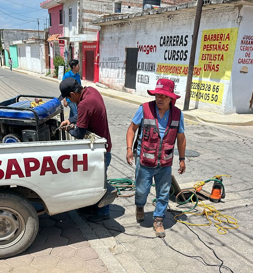 Atiende SOSAPACH reportes ciudadanos y agiliza acciones para normalizar el servicio