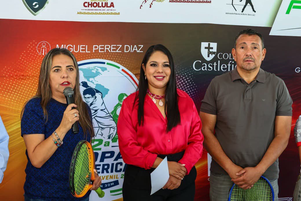 San Pedro Cholula sede de la Copa Panamericana Infantil y Juvenil de Frontenis con atletas de cinco países