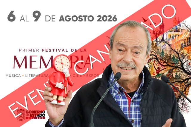 Cancelan el Festival Memoria 2026 en Puebla a un día de su inicio