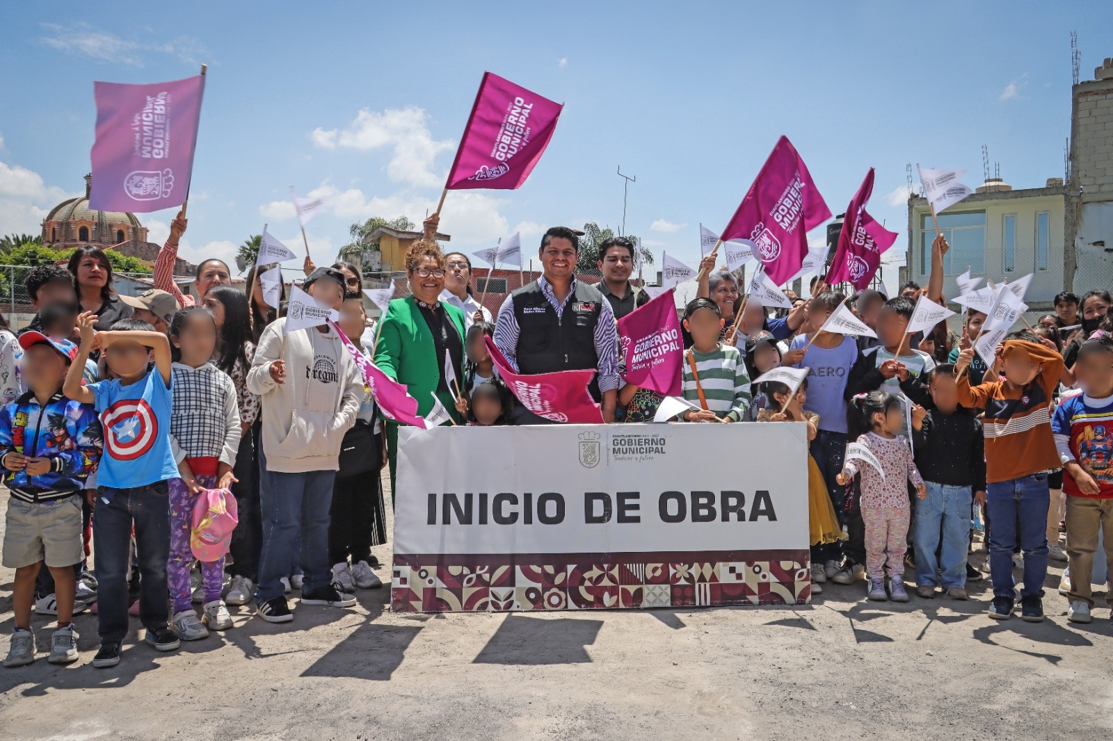Omar Muñoz inicia construcción del Parque de las Infancias