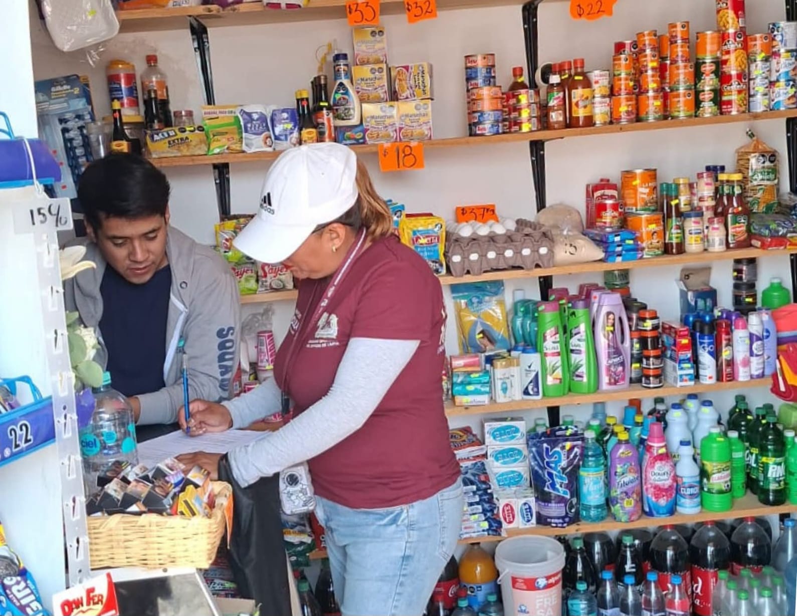 Labores de limpieza y atención ciudadana durante Jornada de la Transformación: OOSL San Pedro Cholula