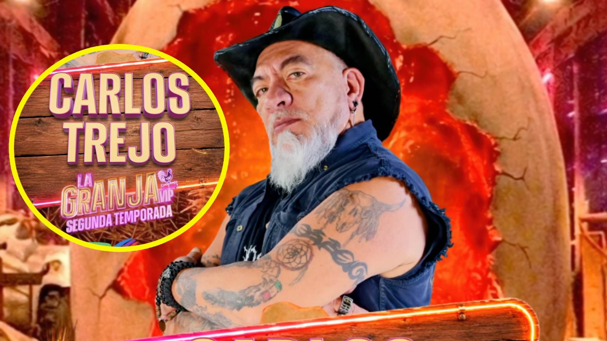 Carlos Trejo confirma su participación en el reality La Granja VIP 2026