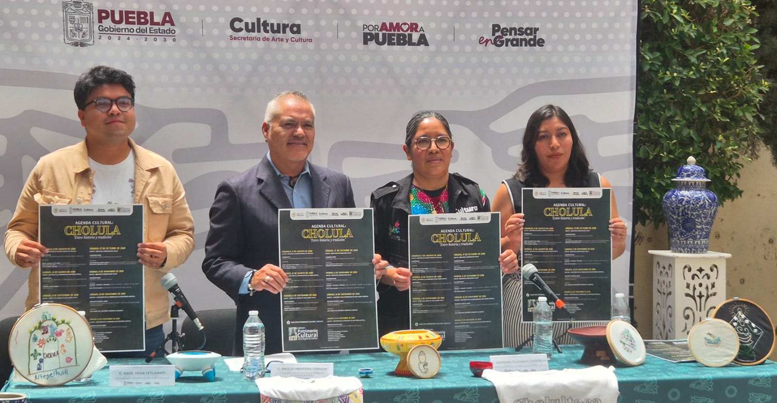 Presentan agenda cultural de ciudad sagrada: "Entre historia y tradición" 