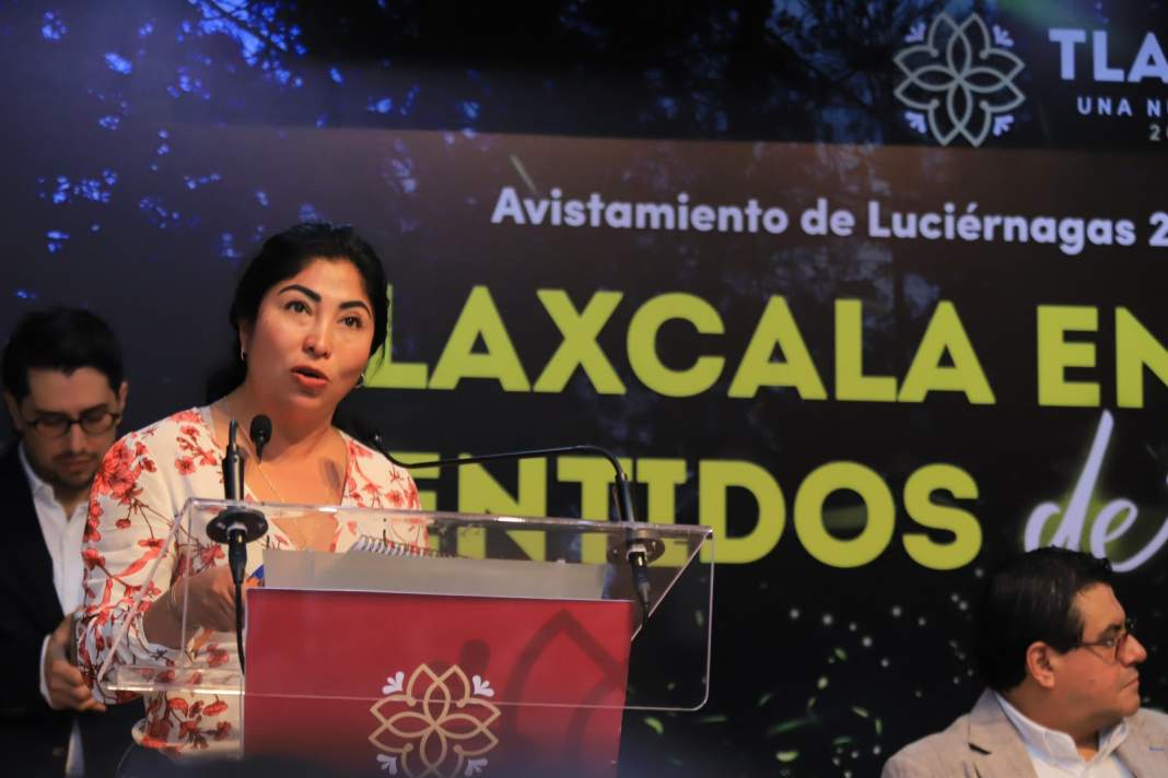 Funcionaria presenta acciones ambientales y apoyos al campo en Tlaxcala.