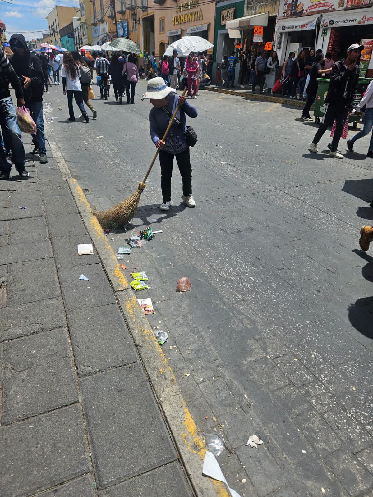 El reverso de la celebración: Huamantla hace un llamado urgente a mantener limpia la ciudad