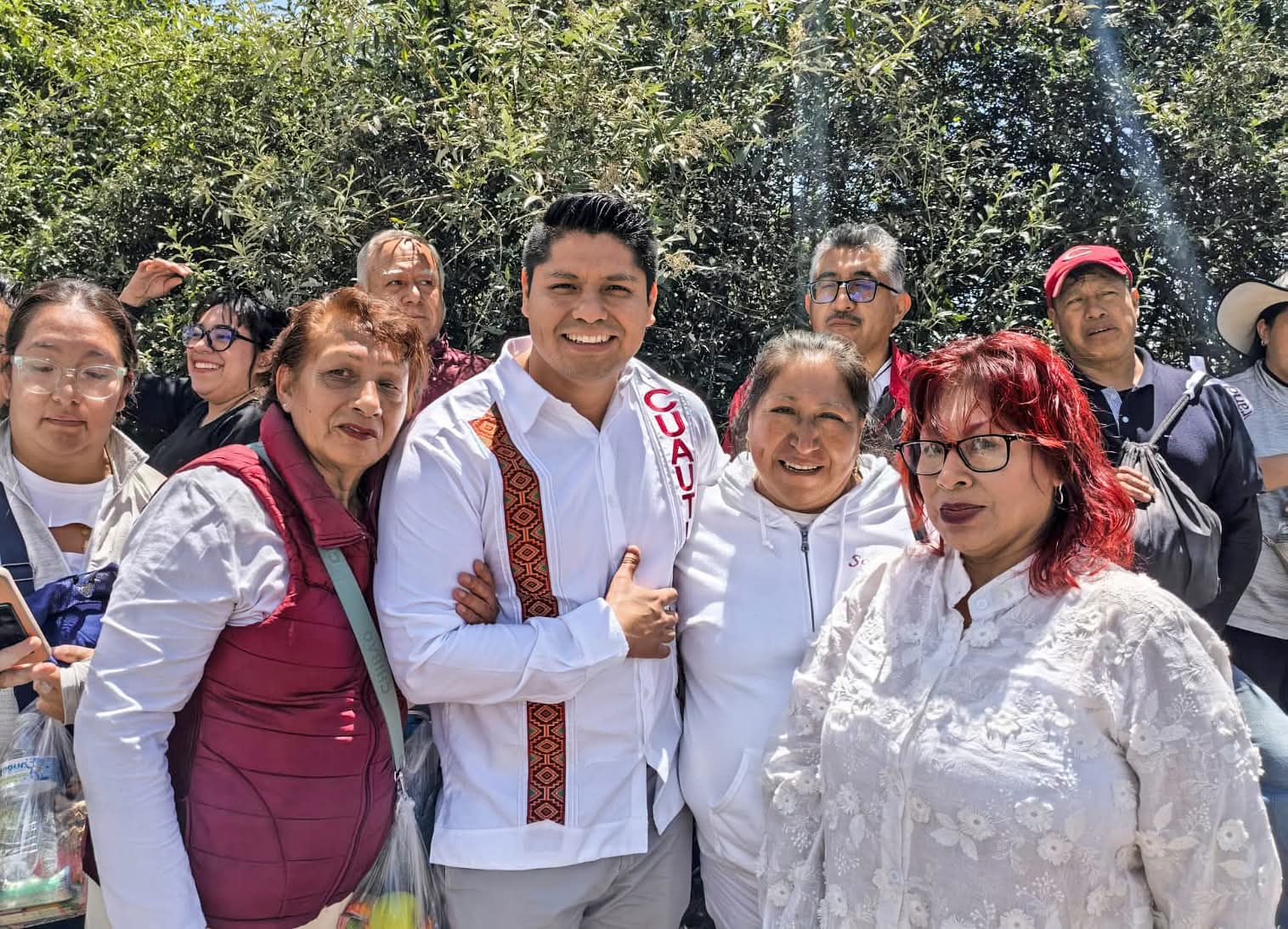 Cuautlancingo participa en la Jornada Nacional de Reforestación en el Izta-Popo