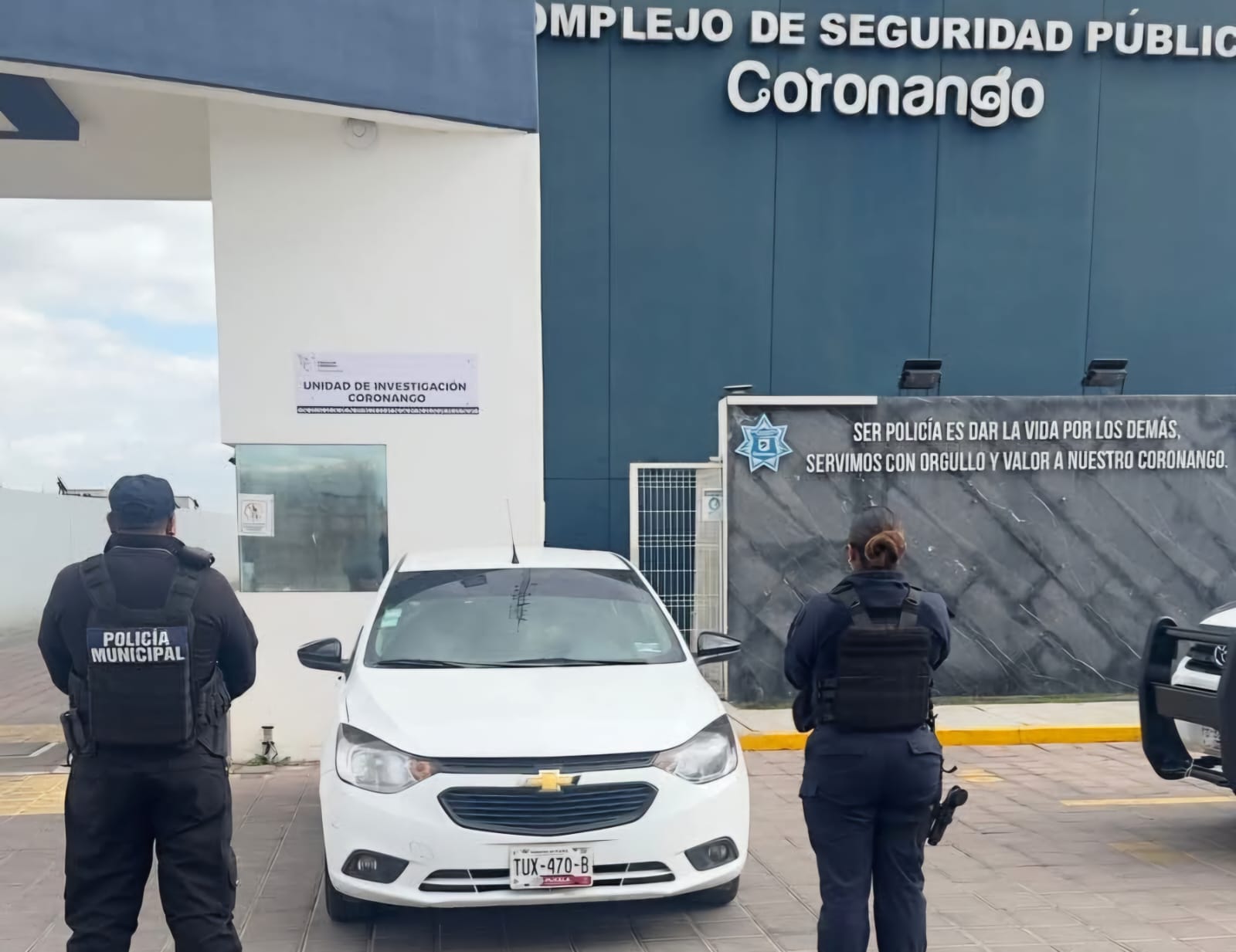 Acción coordinada de videovigilancia permite recuperar vehículo robado en Coronango