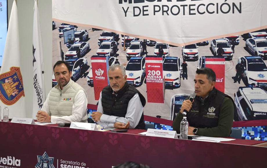 Estrategia focalizada de la SSC reporta reducción delictiva en 16 zonas de Puebla capital