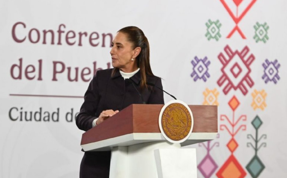 Sheinbaum responde a Trump, T-MEC México Estados Unidos, tratado comercial América del Norte, Mañanera del Pueblo, comercio México EU, relación comercial México EU, Wall Street Journal  Sheinbaum sale al paso de Trump y defiende el tratado comercial