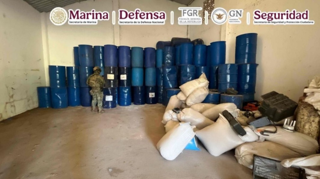 Operativo federal golpea producción de drogas sintéticas en Guerrero