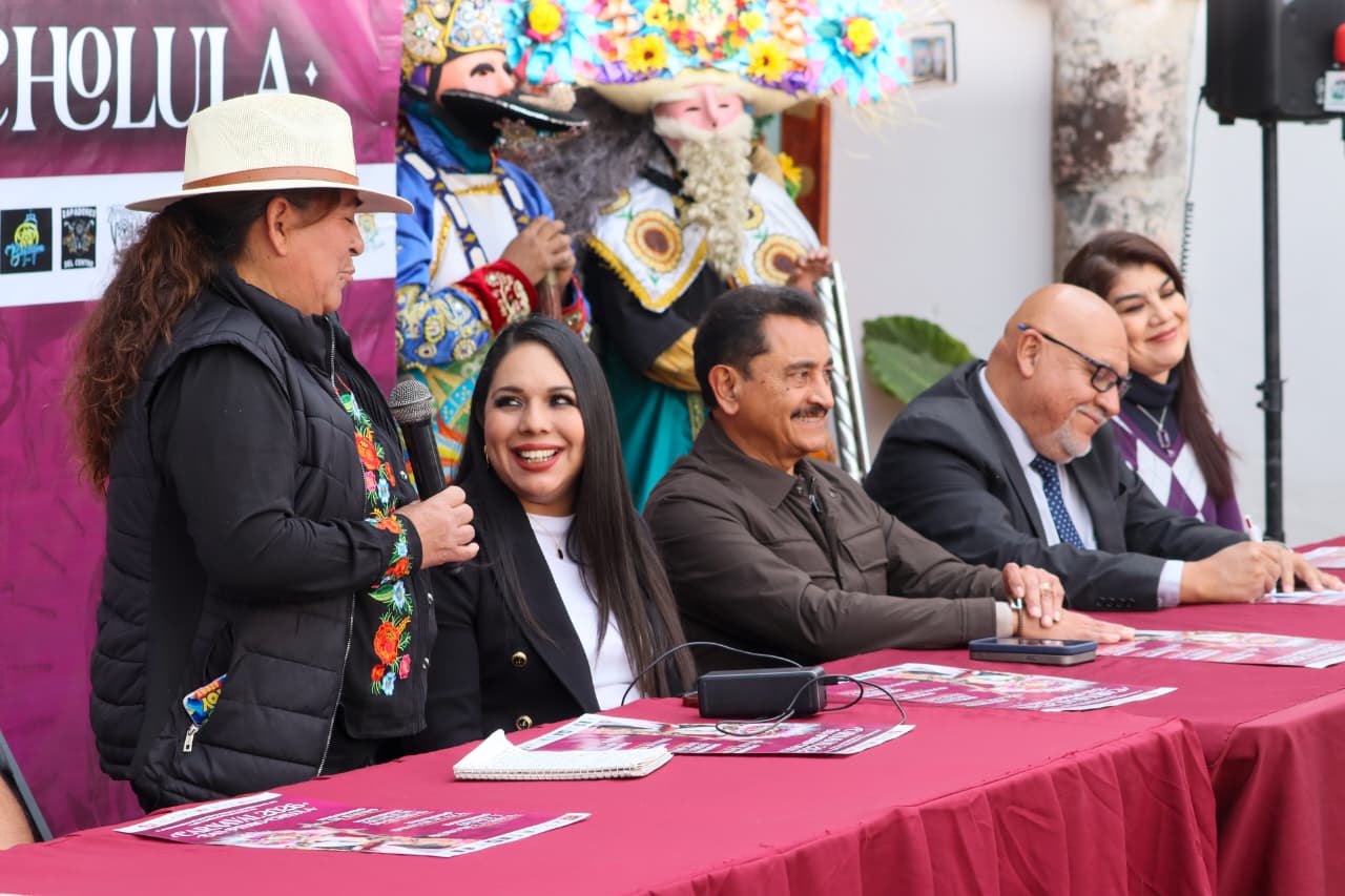 Tonantzin Fernández presenta el Carnaval 2026 para fortalecer el turismo en San Pedro Cholula