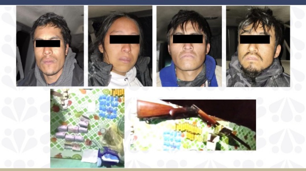 Operativo conjunto logra desarticular banda delictiva en Puebla