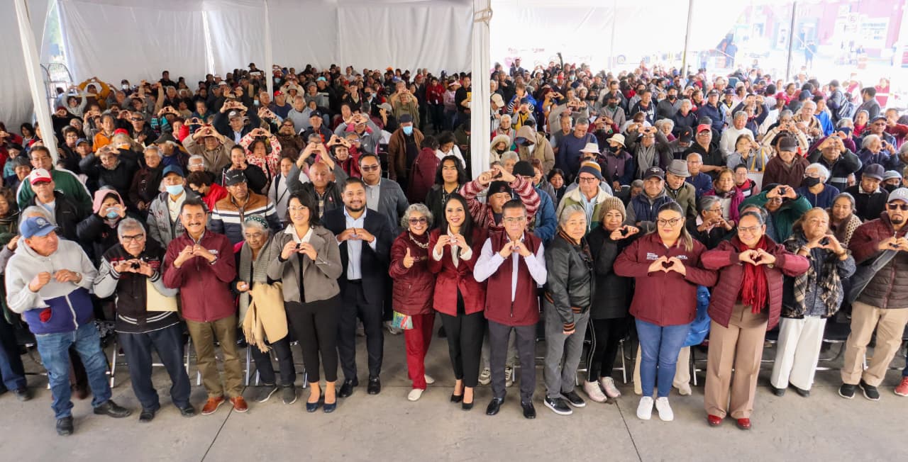 Lupita Fernández anuncia visitas a juntas auxiliares para continuar con el programa Abrigando Cholula