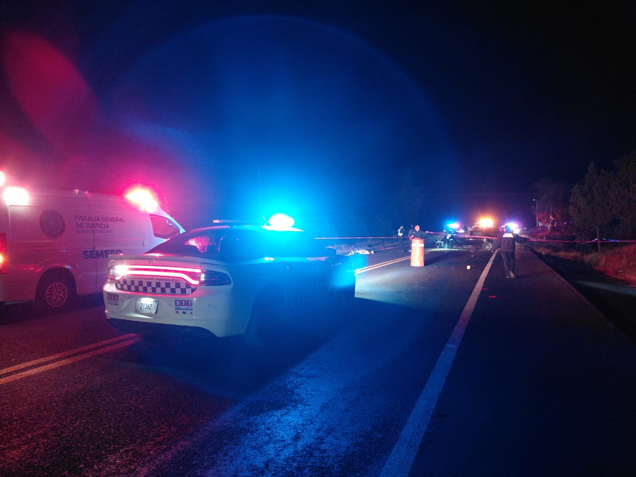 Accidente en la Tlaxco–Apizaco deja dos personas sin vida