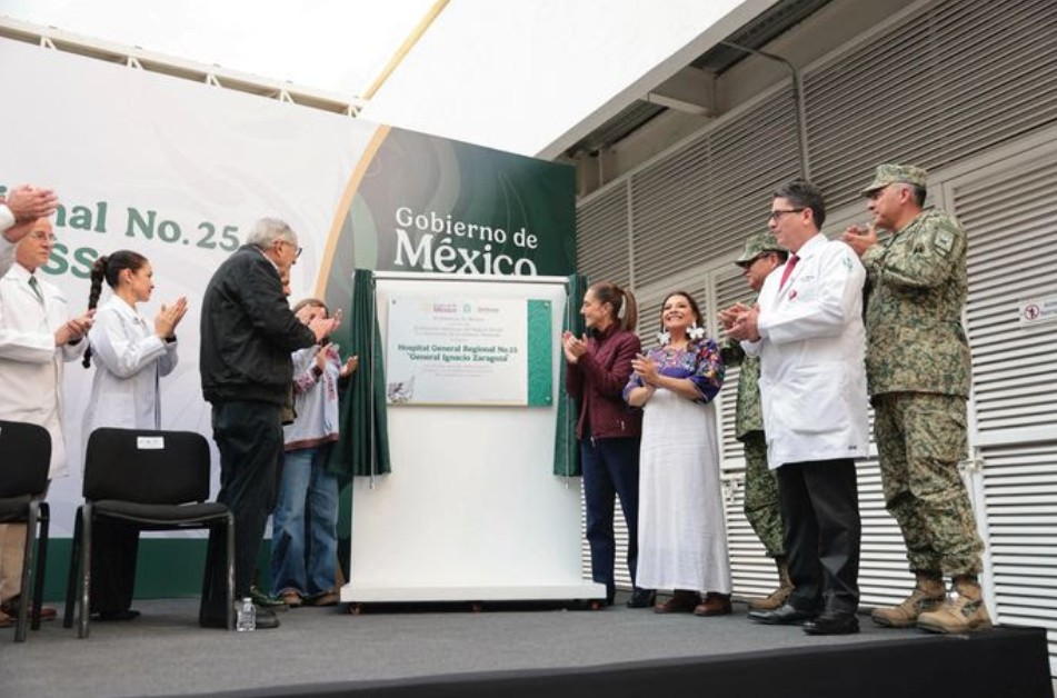 Sheinbaum inaugura hospital del IMSS clave para Iztapalapa