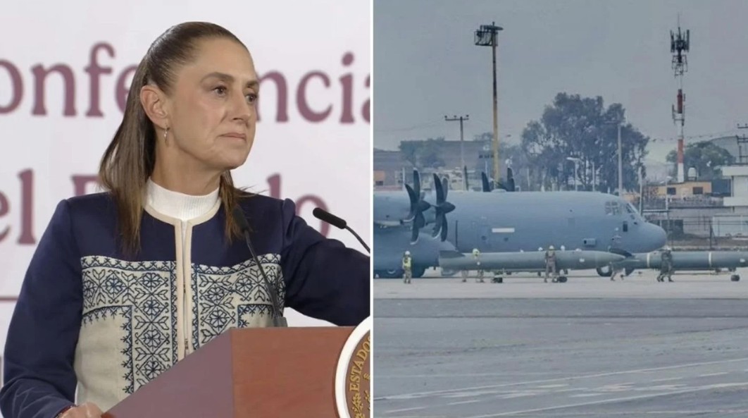 Contexto del arribo del avión militar de EU a Toluca