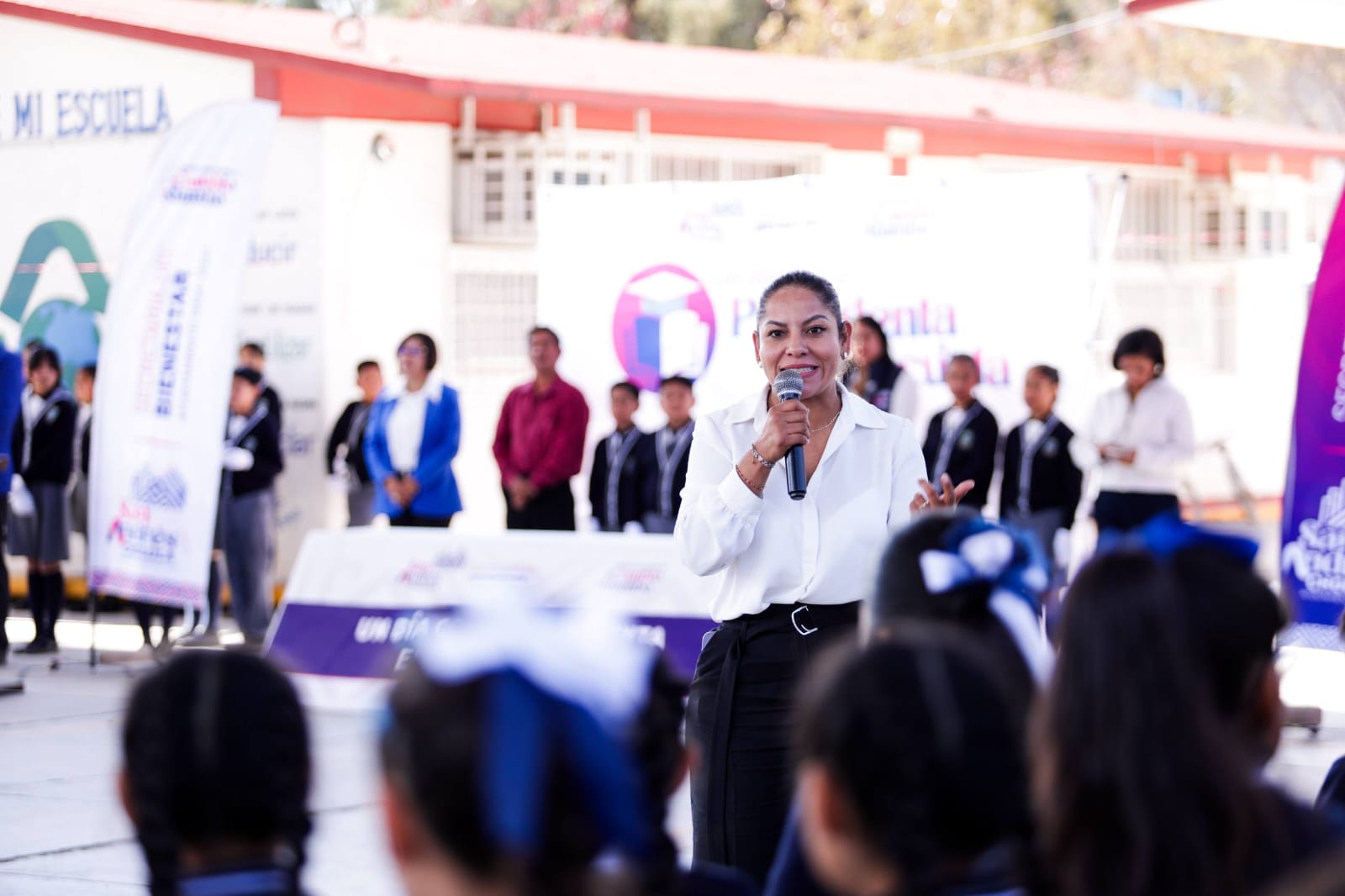 Impulsa Lupita Cuautle el talento y la excelencia académica de la juventud sanandreseña