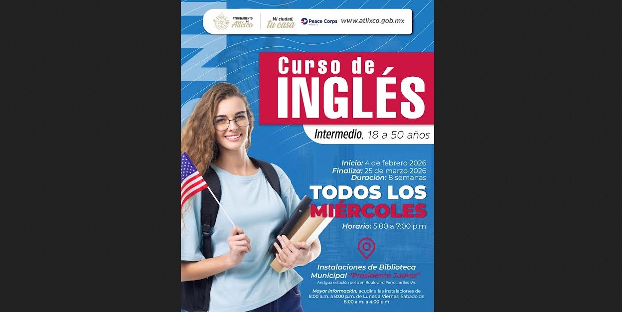 Ariadna Ayala refuerza la educación con cursos de inglés en Atlixco