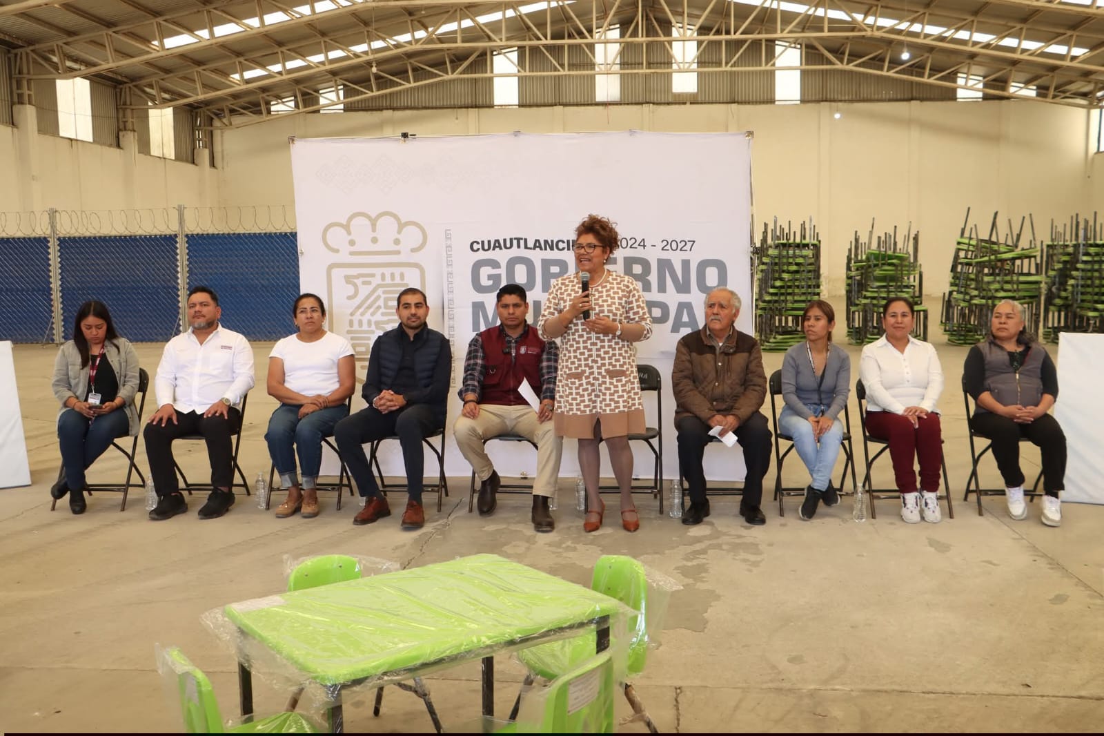 Refuerzan CAICS de Cuautlancingo con mobiliario nuevo