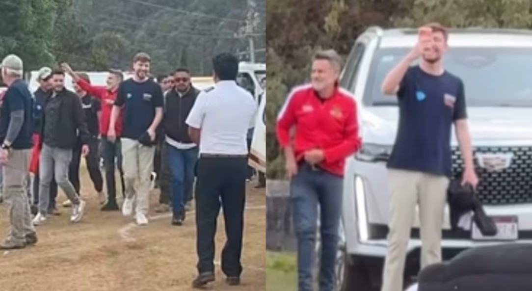 MrBeast y Eugenio Derbez sorprenden al EDOMEX con llegada en helicóptero