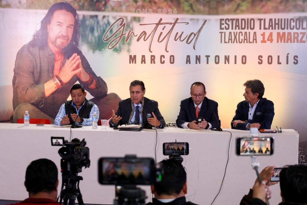 Marco Antonio Solís elige Tlaxcala para concierto solidario del Tour Gratitud 2026