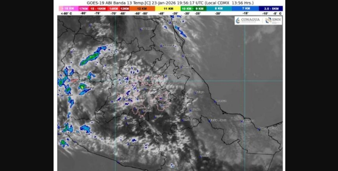 Frente frío 30 activa alertas por bajas temperaturas en Puebla