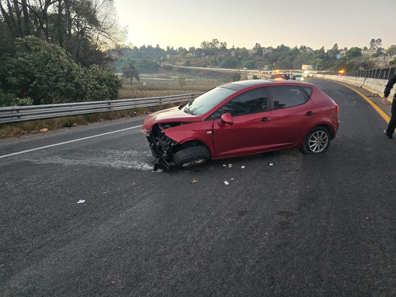 Dos accidentes vehiculares sin lesionados se registran en la capital tlaxcalteca