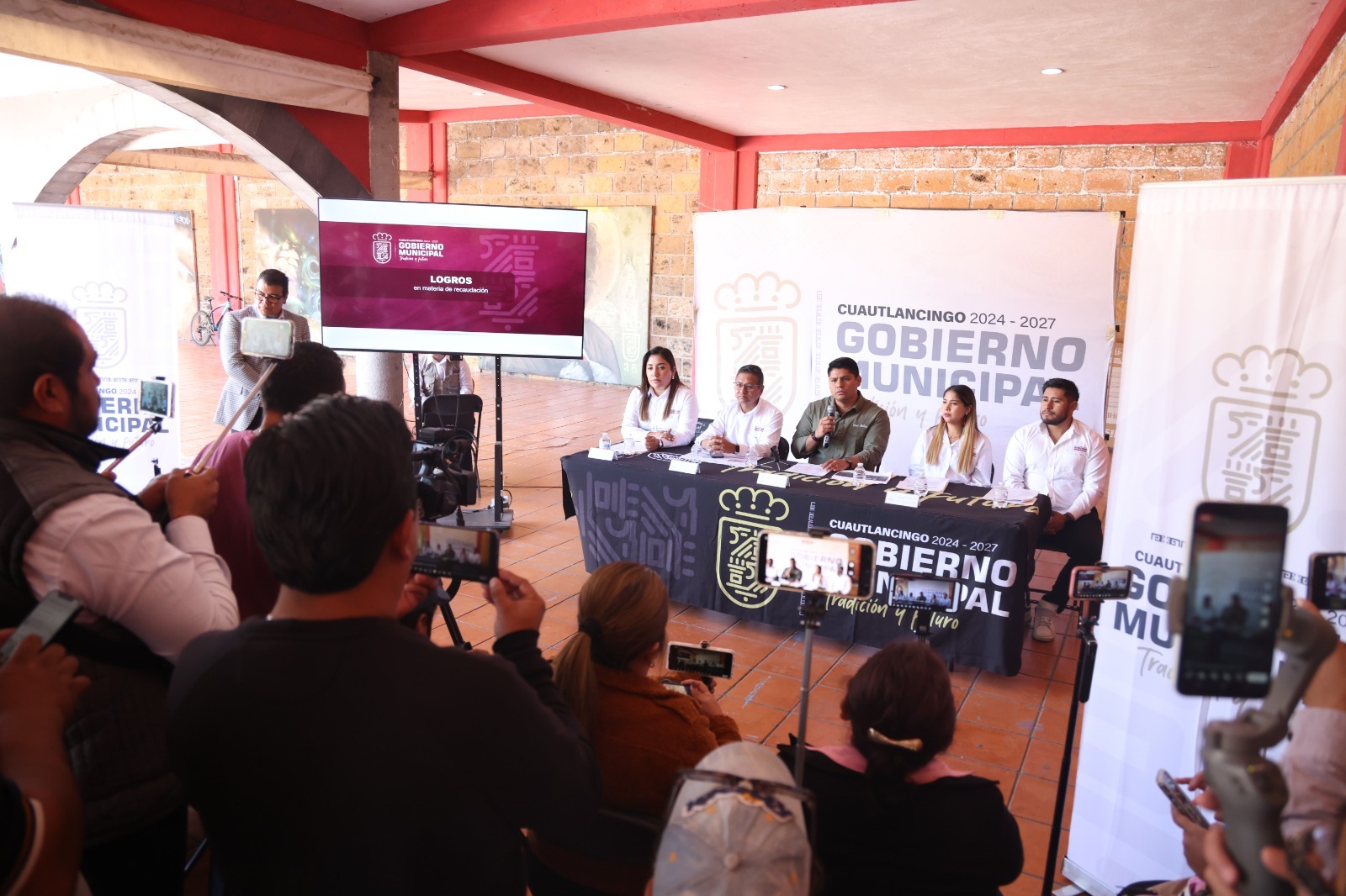 Recaudación histórica en Cuautlancingo: Omar Muñoz 