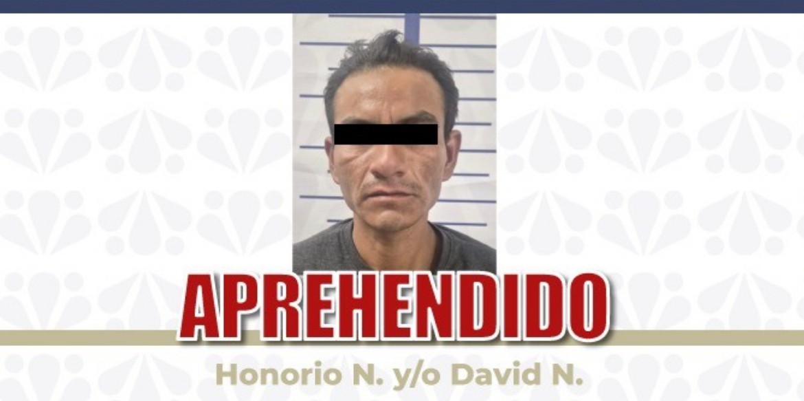 FGE ejecuta orden de aprehensión en Tehuacán