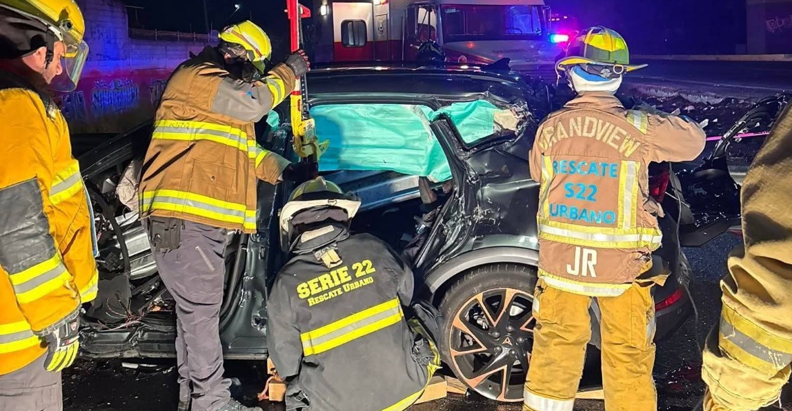 Fatal accidente en la autopista México-Puebla