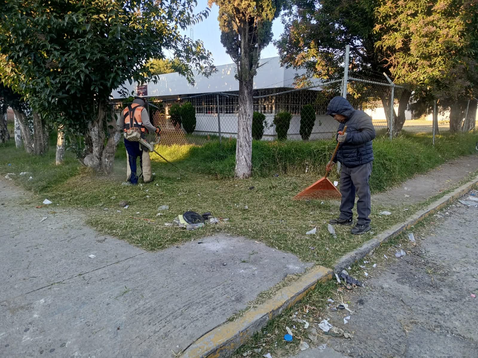 Refuerza Tonantzin Fernández labores de mantenimiento urbano y prevención ambiental